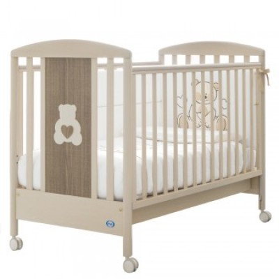 Lettino Pali Gaia Bianco Classico / Rovere Tabacco