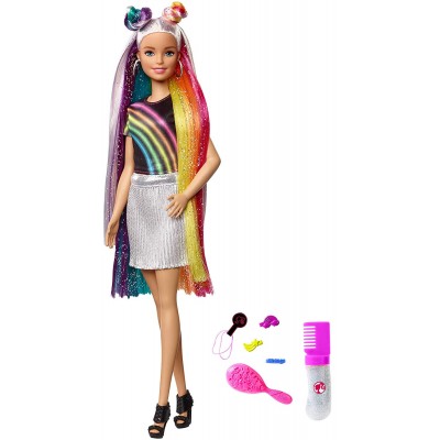 Bambola Barbie Capelli Arcobaleno