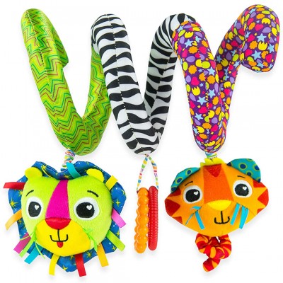  Sonaglio a Spirale Lamaze Leone e Tigre