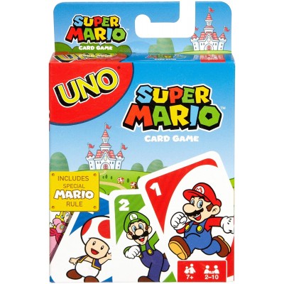 Gioco di Carte Mattel Uno Super Mario