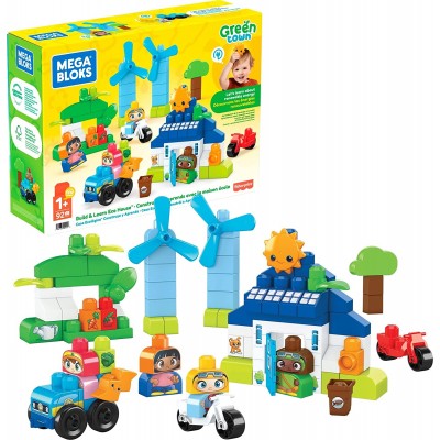 Costruzioni Mega Bloks Green Town Casetta Ecologica Amici Bio