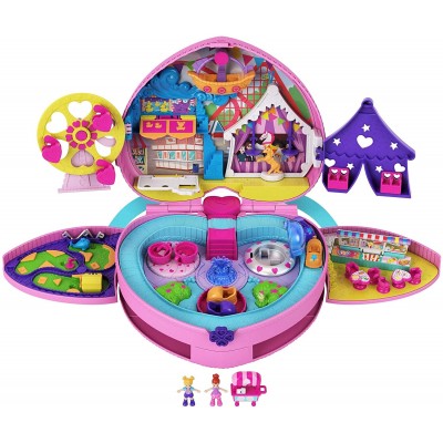 Gioco Mattel Polly Pocket Zainetto Parco Divertimenti