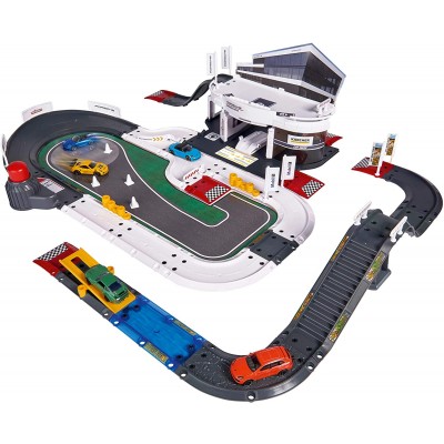 Pista Majorette by Simba Mega Set Porsche con 5 Veicoli