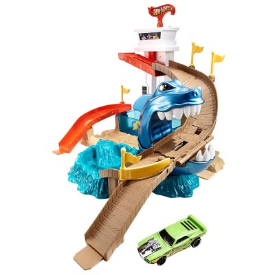 Pista Hot Wheels Squalo Spiaggia