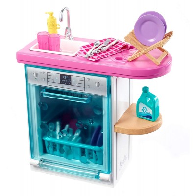Accessori per Casetta Barbie Lavello con Lavastoviglie