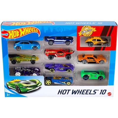 Set Hot Wheels 10 Veicoli