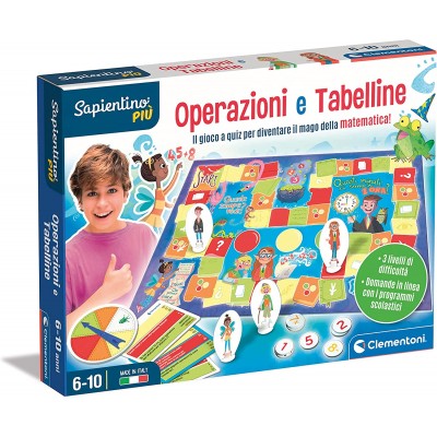 Clementoni Sapientino Pi&ugrave; Operazioni e Tabelline