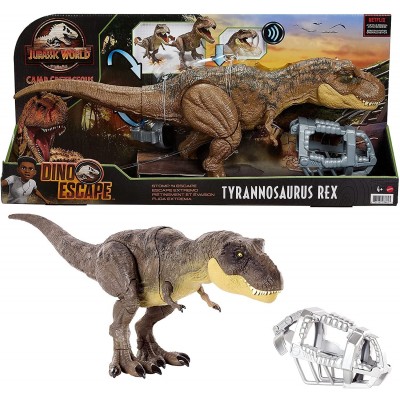 Dinosauro Mattel Jurassic World Tyrannosaurus Rex Passi Letale