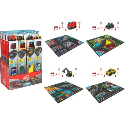Dickie Toys Micro World Tappeto da gioco 70 x 80 cm Dickie Toys Micro World Tappeto da gioco 70 x 80 cm
