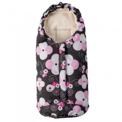 Sacco per Seggiolino Auto e Carrozzina Nuvita Pop Butterfly Beige