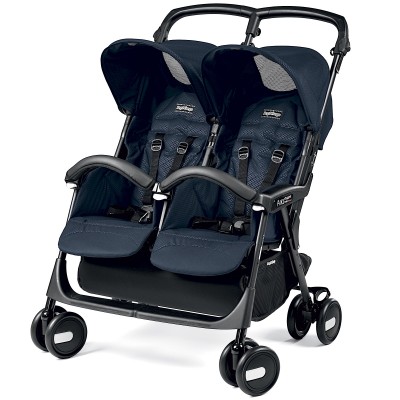 Passeggino Gemellare Peg Perego Aria Twin Shopper Navy