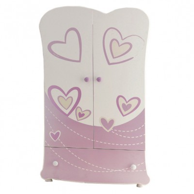 Armadio Pali My Love Bianco - Glicine /