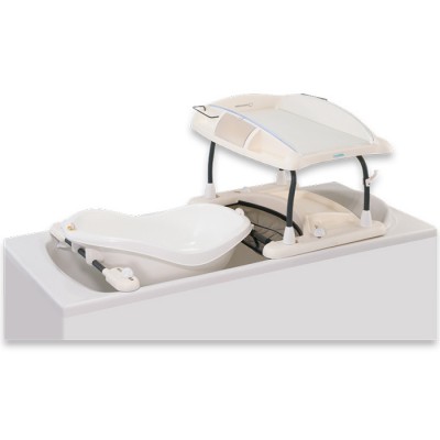 Bagnetto Fasciatoio Bebe Confort Duo Amplitude BB Doux + Vaschetta Ergonomica /