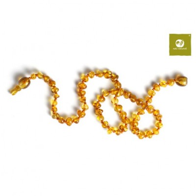 Collanina d’Ambra Quaranta Settimane Sollievo Naturale Dentizione - Colore Miele