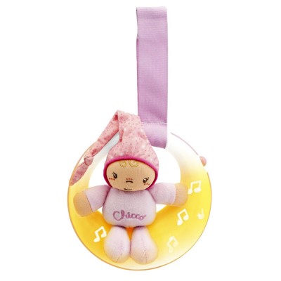 Luce Musicale Buonanotte Luna Chicco Rosa