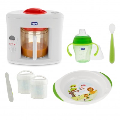 Kit Svezzamento CuociPappa SanoVapore Chicco 6m+ /