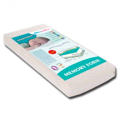 Materasso Billo e Pallina Memory Silver 125 x 60 Cm Materasso Billo e Pallina Memory Silver 125 x 60 Cm