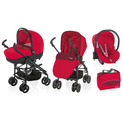 Trio Brevi Simplo Reversibile Red /