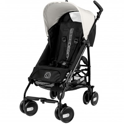 Passeggino Peg Perego Pliko Mini Momodesign Nero-Bianco