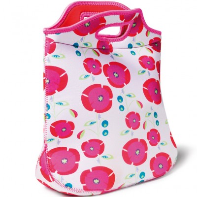 Portamerenda Quaranta Settimane On The Go Neoprene Lampone /