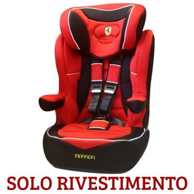 RIVESTIMENTO SEGGIOLINO AUTO FERRARI I MAX ROSSO