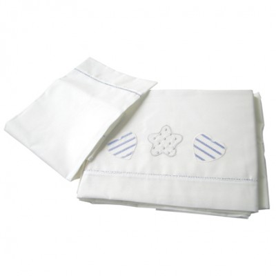 Set Lenzuola Mibb Stella Blu