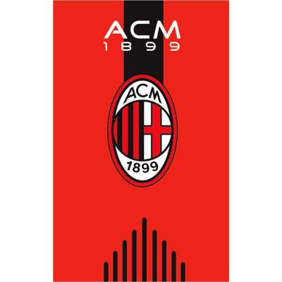 Tappeto Associazione Calcio Milan 80 x 120 cm Official Merchandise - 1988