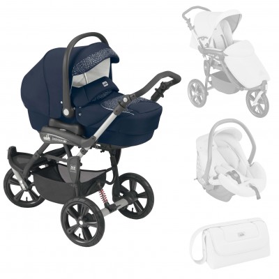 Trio Cam Cortina Evolution X3 582 Blu e Strass