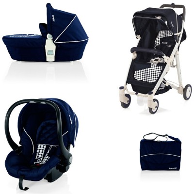 Trio Brevi Crystal Modular System Blu Prussia