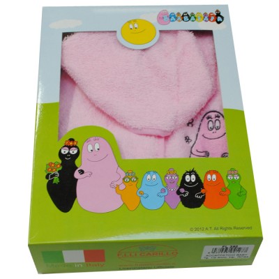 Accappatoio Barbapapa 1-2 anni Rosa