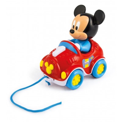 Macchinina Trainabile Disney Baby Mickey Pull Along Car