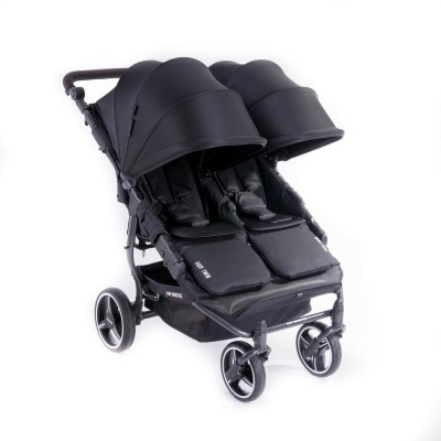 Passeggino Gemellare Baby Monsters Easy Twin 3S Nero