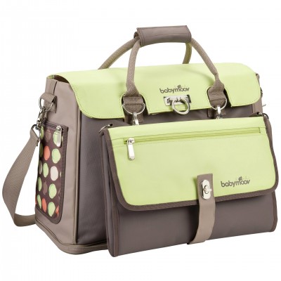 Borsa cambio Babymoov Free Hand Beige Verde /