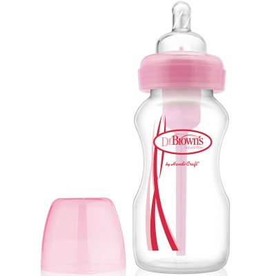 Biberon Dr Brown's 270 ml Rosa