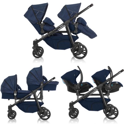 Trio Gemellare Brevi Ovo Twin Blue Jeans Trio Gemellare Brevi Ovo Twin Blue Jeans