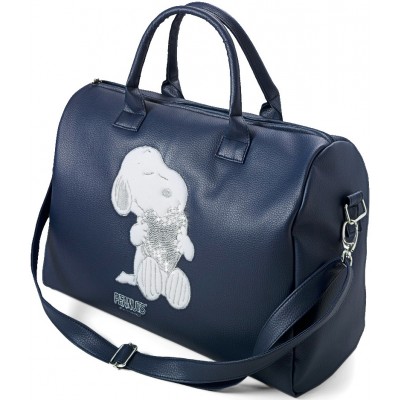 Borsone Mamma Baby Expert Snoopy Blu