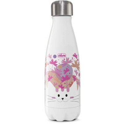 Bottiglia Termica Chicco Drinky Gatto Rosa