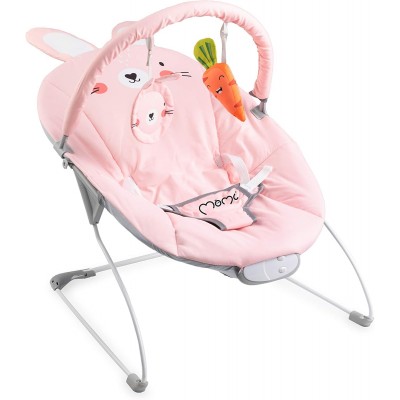 Sdraietta MoMi GLOSSY per bambini fino a 9 kg Bunny