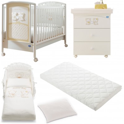 Cameretta Pali Smart Maison Bebe Bianco Beige