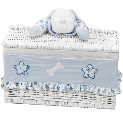 Baule Portagiochi ZeroTre Lelly Grande Azzurro