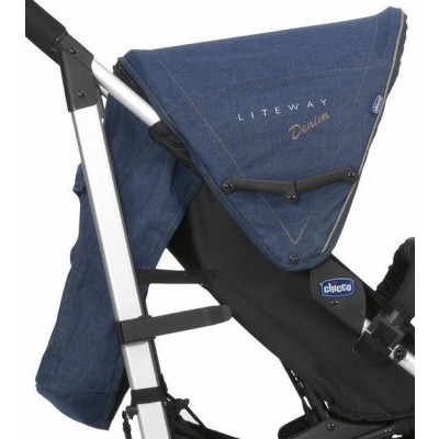 CAPPOTTA PASSEGGINO CHICCO LITEWAY DENIM