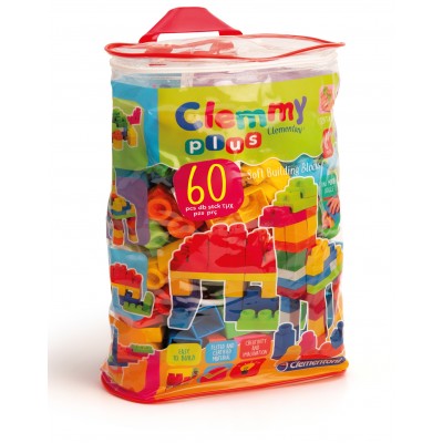 Mattoncini Morbidi Clementoni Clemmy Plus Sacca 60 Pz