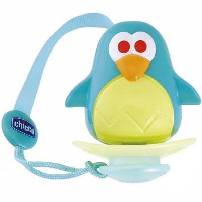 Portasucchietto Chicco Clip Clap Copritettina Pinguino /