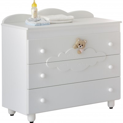 Comò Abbracci Baby Expert Trudi Bianco