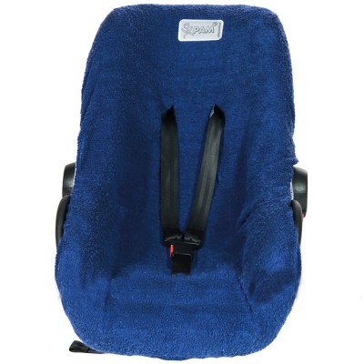 Copri Seggiolino Auto Ovetto Spugna Pam Blu/