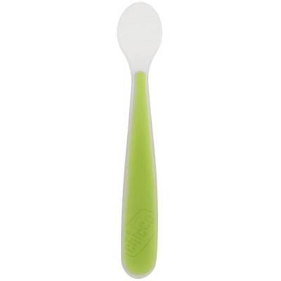 Cucchiaio Morbido Chicco Silicone 6M+ Verde 