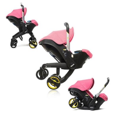 SEGGIOLINO AUTO PASSEGGINO DOONA 2 IN 1 GRUPPO 0 SWEET PINK