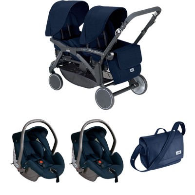 Duo Gemellare Cam Twin Pulsar Blu 186