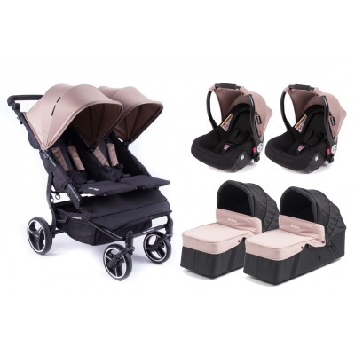 Trio Gemellare Baby Monsters Easy Twin Taupe Trio Gemellare Baby Monsters Easy Twin Taupe