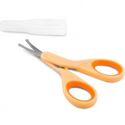 Forbicine Neonato Chicco Baby Moments Arancio